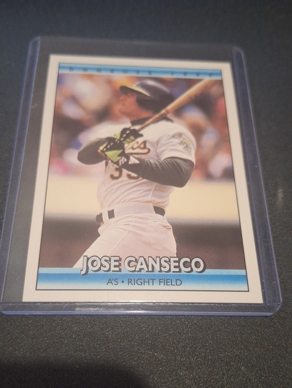 1992 Donruss Jose Canseco Card #548 Oakland A's